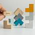Настольная игра деревянная - 3D пазл Куб  - миниатюра №4